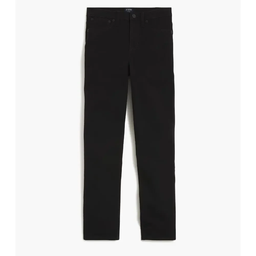 J.Crew Curvy Essential Straight Black Jean All Day Stretch Womens US 32 NWT - Picture 4 of 14